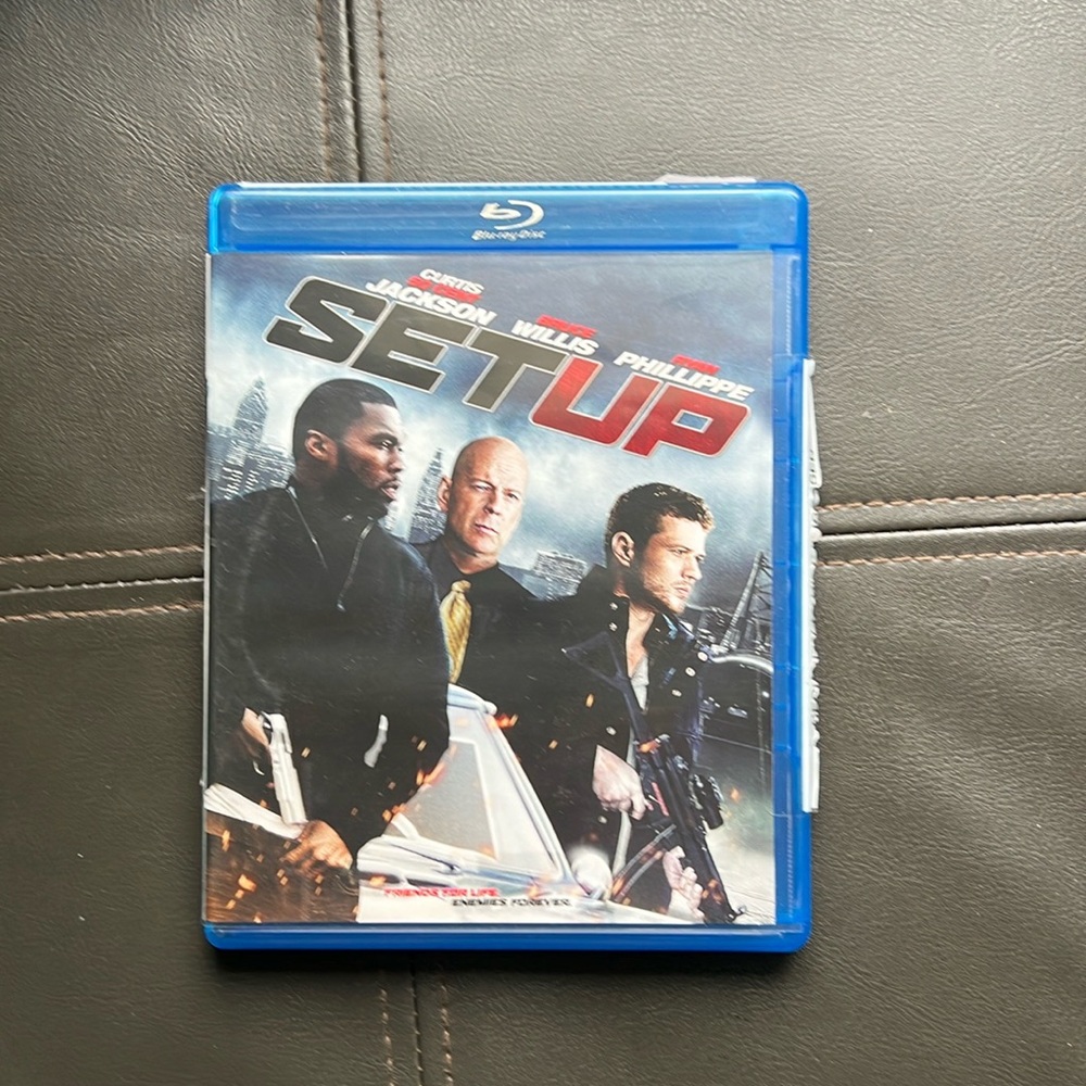 Set Up Movie 50 Cent Bruce Willis Action Blu-Ray